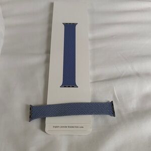 Apple Braided Solo Loop Watch Band - Lavender Blue